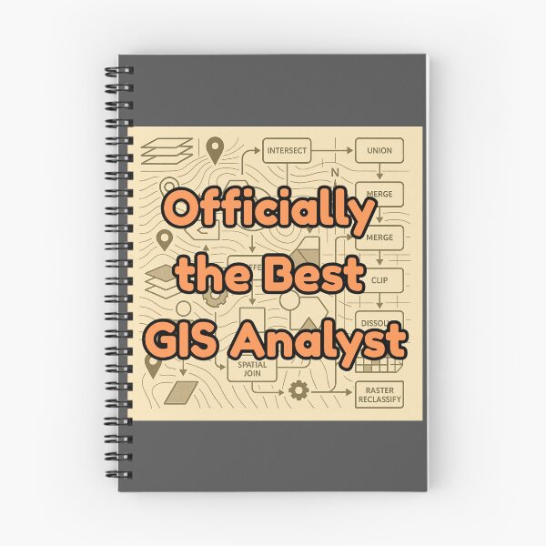 Item preview, Officially the Best GIS Analyst designed and sold by MapHappens.