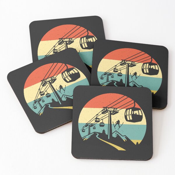 Item preview,  Ski Jumping Competition Retro Style designed and sold by Anniko Art Studio.