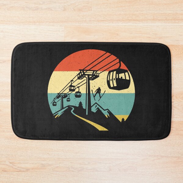 Item preview,  Ski Jumping Competition Retro Style designed and sold by Anniko Art Studio.