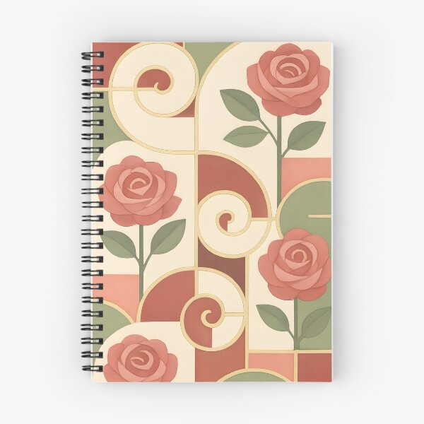Item preview, Spiral x Rosaceae Art Print – Bouquet Pink & White Elegance designed and sold by Artsy-With.