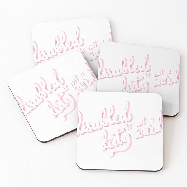 Item preview, disabled is not a dirty word designed and sold by adaisyinmay.