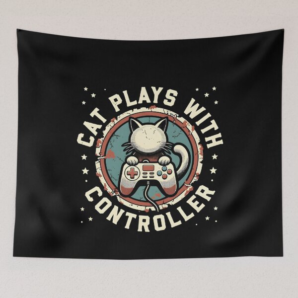 Item preview, Vintage Badge Cat designed and sold by SignumShop.