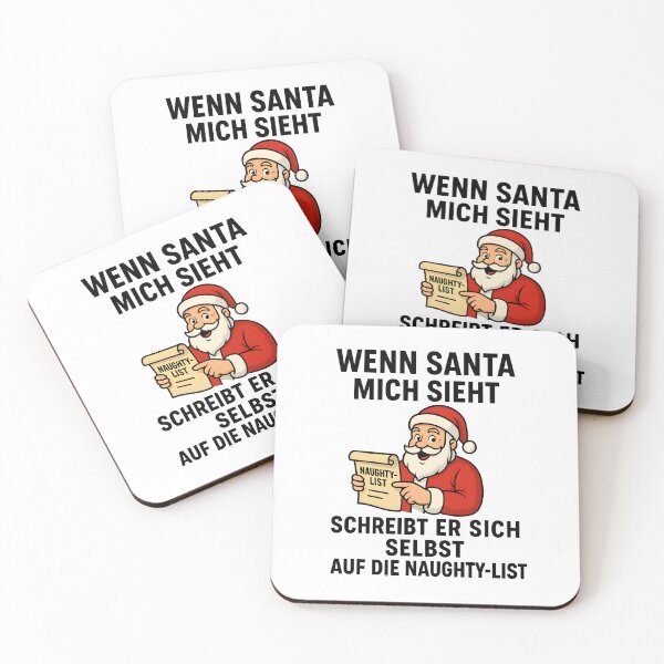 Item preview, When Santa sees me, he puts himself on the naughty list. designed and sold by AggAverse.