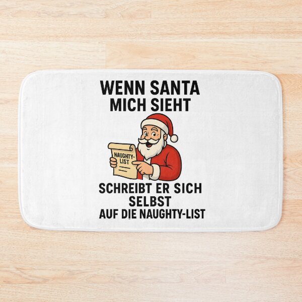 Item preview, When Santa sees me, he puts himself on the naughty list. designed and sold by AggAverse.
