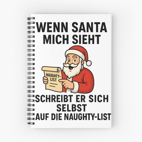 Item preview, When Santa sees me, he puts himself on the naughty list. designed and sold by AggAverse.