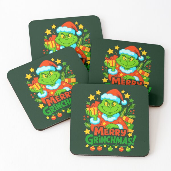 Item preview, Merry Grinchmas Cartoon Holiday Design designed and sold by -DEEWOLF-.