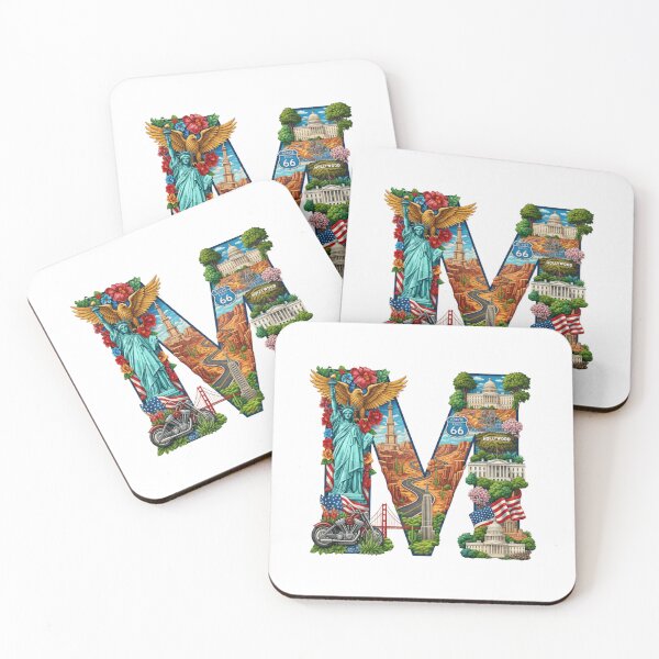 Item preview, The Alphabet of the USA - M designed and sold by Kaleddis.