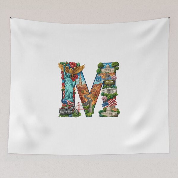 Item preview, The Alphabet of the USA - M designed and sold by Kaleddis.