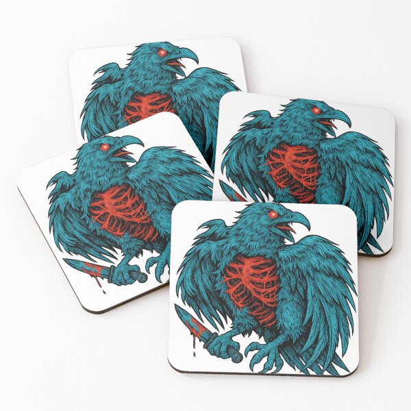 Item preview, The Cursed Raven Revealing Its Darkness designed and sold by VivaThread.