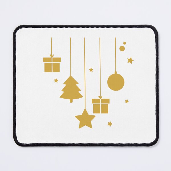 Item preview, Minimalist Gold Christmas Hanging Decor Design – Modern Holiday Art designed and sold by ReeDrops.