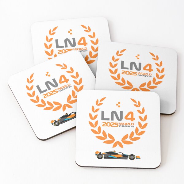 Item preview, LN4 F1 WORLD CHAMPION 2025 designed and sold by therockstuff.