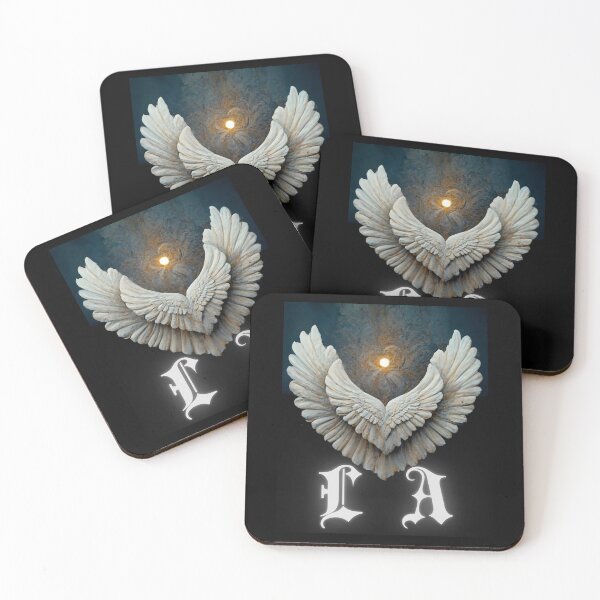 Item preview, LA Los Angeles angels wings and tunel of light cute style happy gifts designed and sold by thankful-loco.