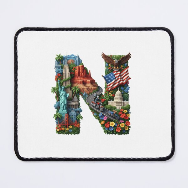 Item preview, The Alphabet of the USA - N designed and sold by Kaleddis.