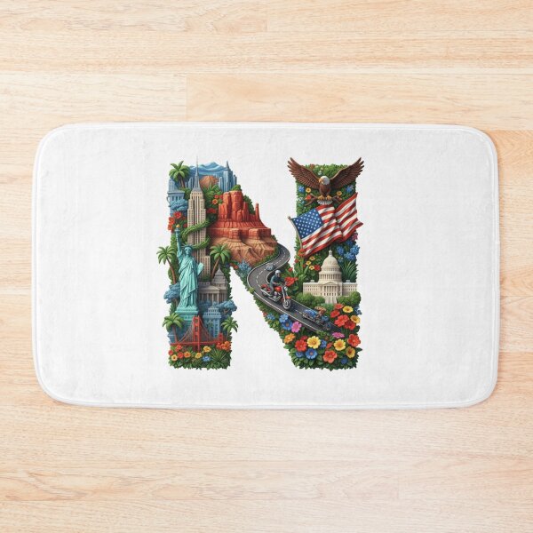 Item preview, The Alphabet of the USA - N designed and sold by Kaleddis.