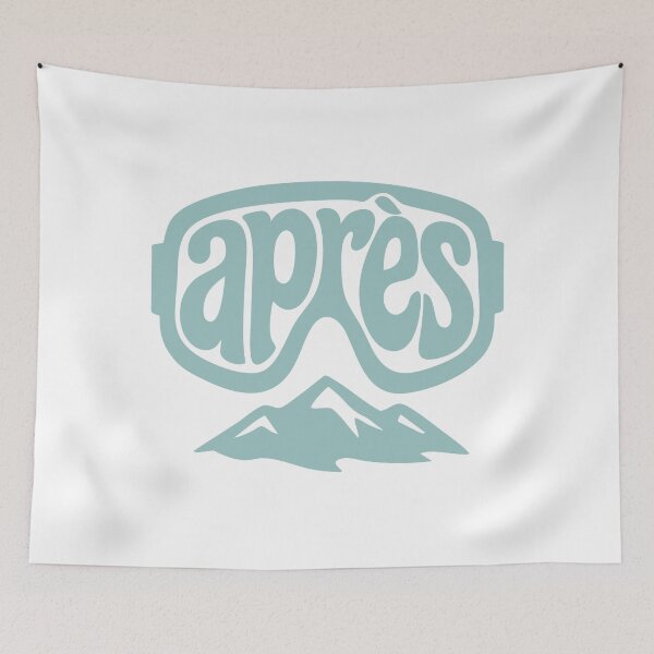 Item preview, Après Ski Goggles with Mountain Retro Style – Winter Sports Design designed and sold by station-one.