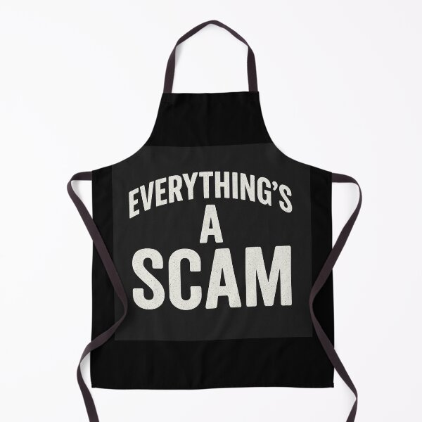 Item preview, Everything’s a Scam Bold Typography Design designed and sold by NextStopShirts.