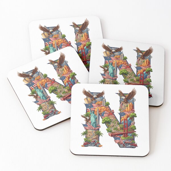 Item preview, The Alphabet of the USA - N designed and sold by Kaleddis.