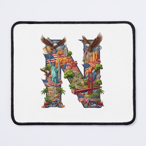 Item preview, The Alphabet of the USA - N designed and sold by Kaleddis.