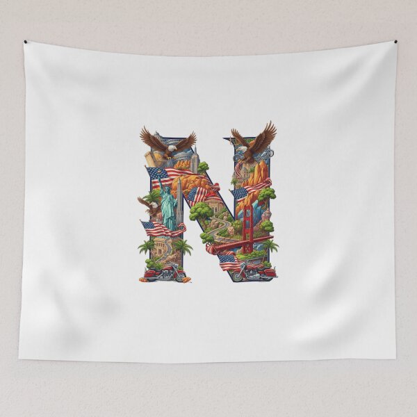 Item preview, The Alphabet of the USA - N designed and sold by Kaleddis.