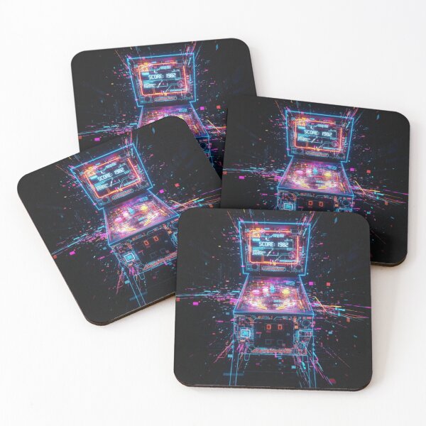 Item preview, Pinball Glitch Arcade – Data Score Frenzy designed and sold by trend-forge.
