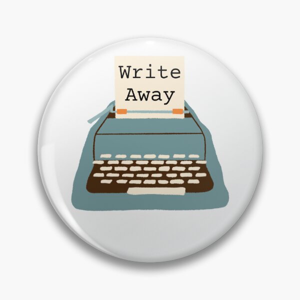 Item preview, Write Away Typewriter designed and sold by StiickitLLC.
