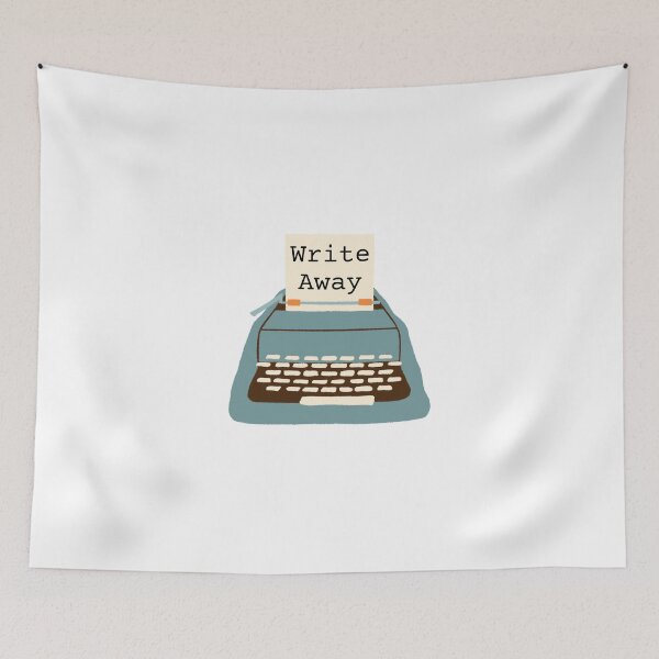 Item preview, Write Away Typewriter designed and sold by StiickitLLC.