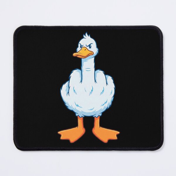Item preview, Funny Middle Finger Duck - Rude "Duck You" Goose Pun designed and sold by SlocifieShop.