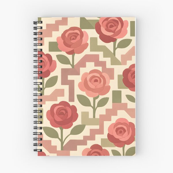Item preview, Stepped Trapezoid x Rosaceae Art Print – English Rose Garden designed and sold by Artsy-With.
