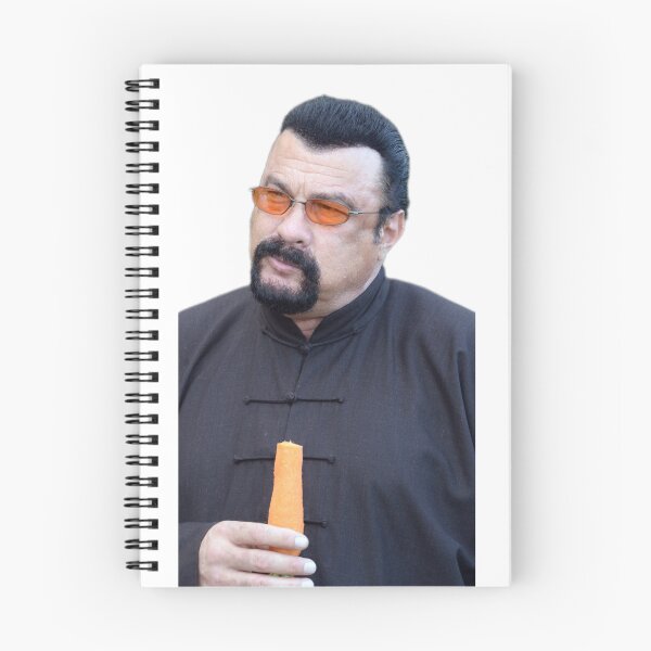Item preview, Steven Seagal Eating A Carrot designed and sold by Pattern Unhinged.