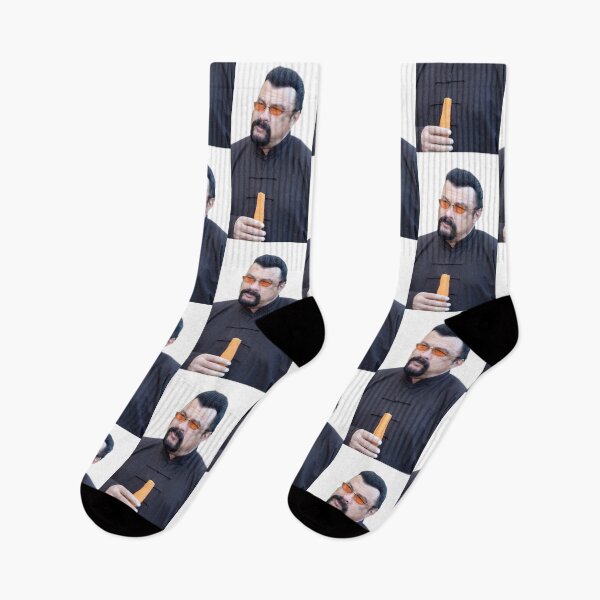 Item preview, Steven Seagal Eating A Carrot designed and sold by Pattern Unhinged.