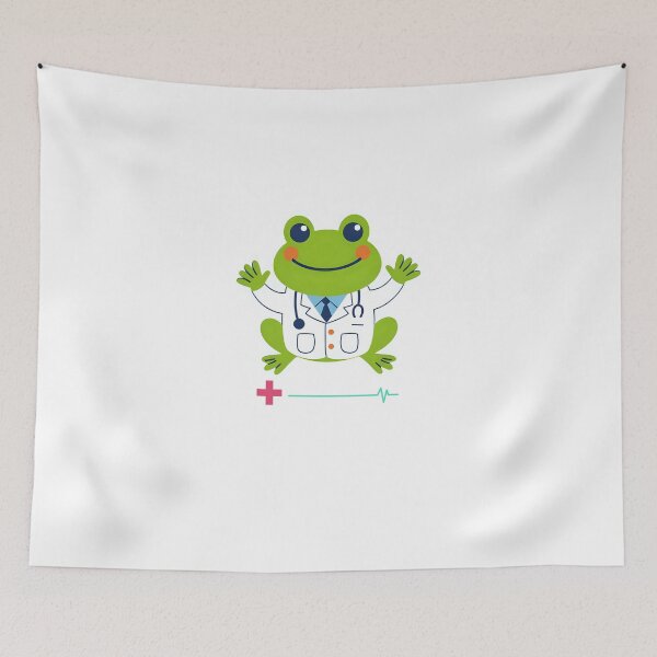 Item preview, Cute Cottagecore Frog With Job Illustration designed and sold by MarcelooArt.