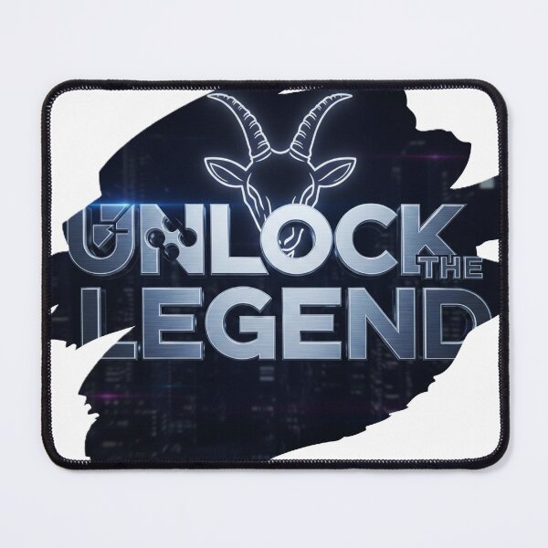 Item preview, Unlock the Legend – Futuristic Gamer Slogan designed and sold by LoganDzign.