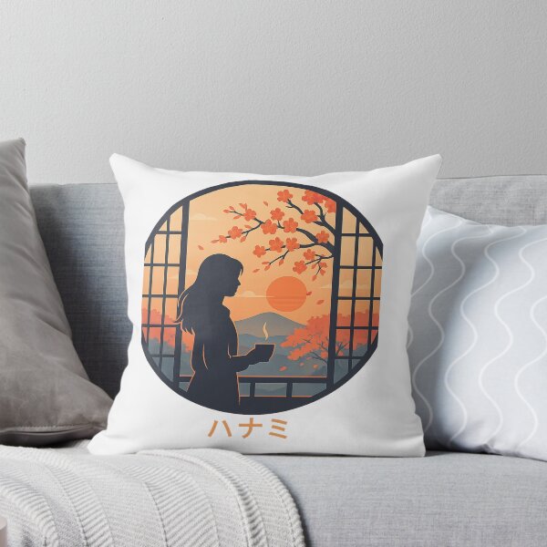 Aperçu de l'œuvre Hanami – Fleurs au coucher du soleil créée et vendue par thtCMRAguy.