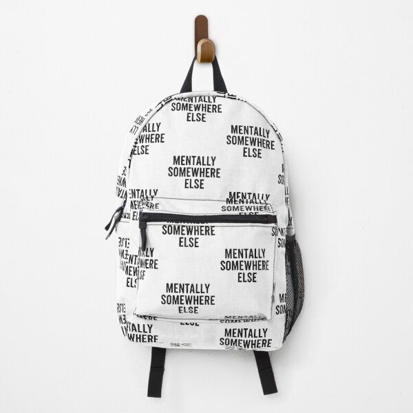Item preview, Mentally Somewhere Else – Minimal Aesthetic Quote designed and sold by CuteOasis.
