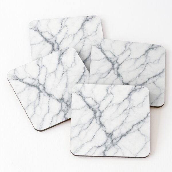 Item preview, White & Black Marble Pattern designed and sold by John-Xi-Nah.
