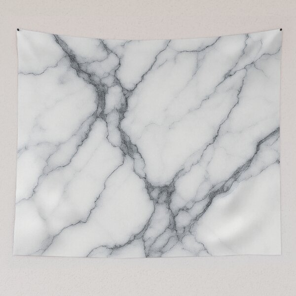 Item preview, White & Black Marble Pattern designed and sold by John-Xi-Nah.