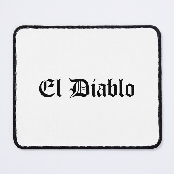 Item preview, El Diablo 01 - Black Text designed and sold by BalticRoyalty.