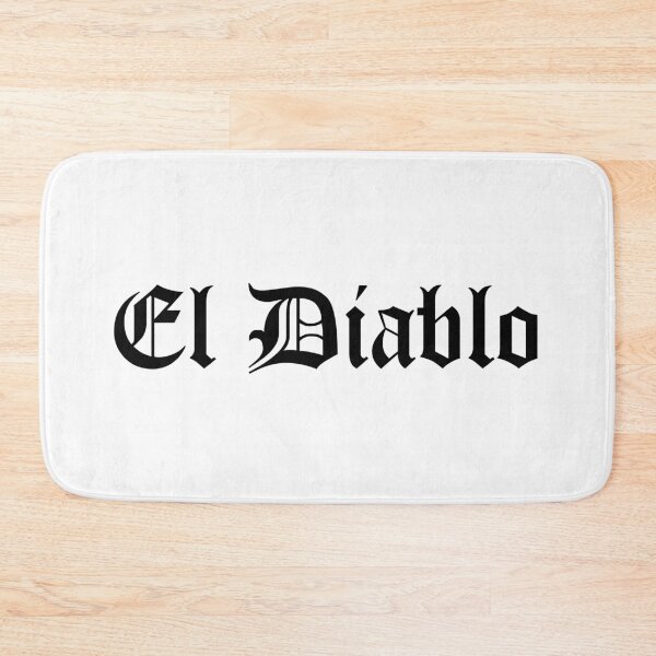 Item preview, El Diablo 01 - Black Text designed and sold by BalticRoyalty.