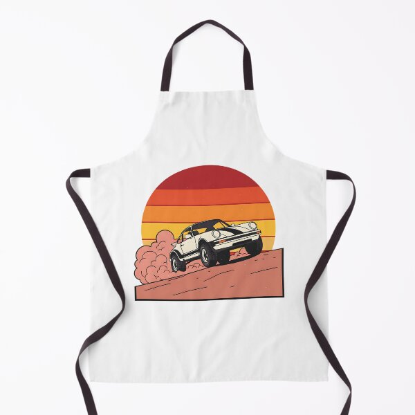 Item preview, Vintage Rally Car Off-Road Racing Retro Sunset 70s 80s Vibe Design designed and sold by Off-Road-Zone.