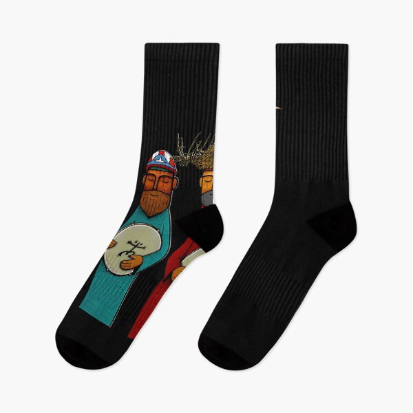 Item preview, Puerto Rican Three Kings Pleneros with Boricua Musical Spirit designed and sold by SoLunAgua ..