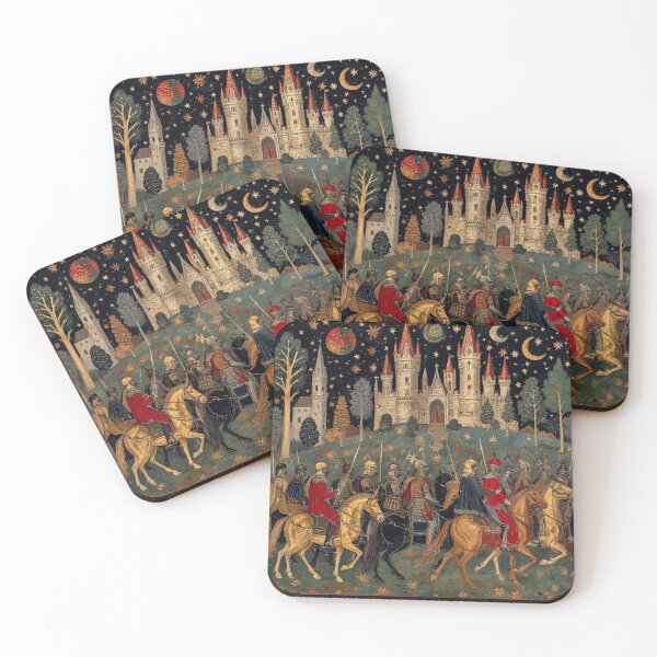 Item preview, Medieval Knights Art designed and sold by TheDarkWardrobe.