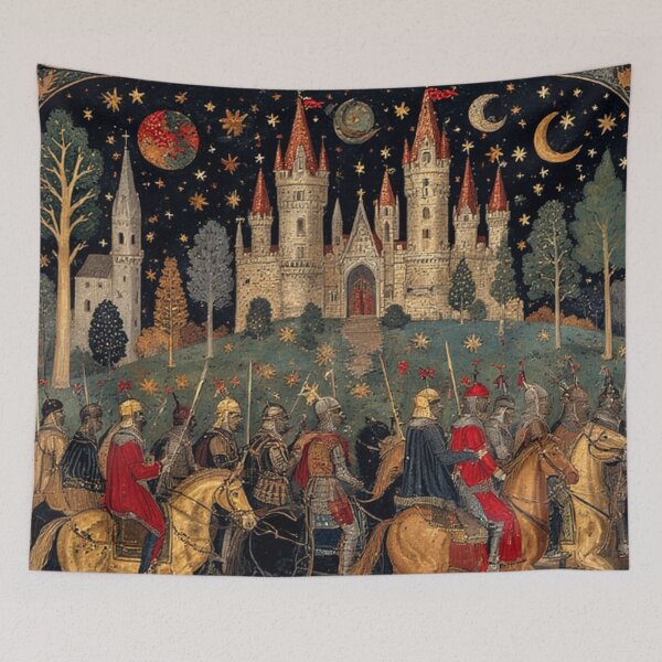 Item preview, Medieval Knights Art designed and sold by TheDarkWardrobe.