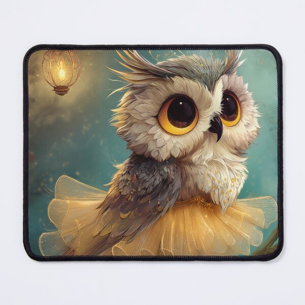 Item preview, Cute Owl in Tutu on Branch designed and sold by PetsArt.