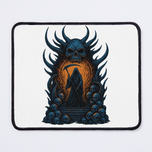 Item preview, Death Figure Before the Infernal Gate designed and sold by VivaThread.