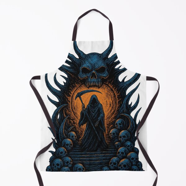 Item preview, Death Figure Before the Infernal Gate designed and sold by VivaThread.