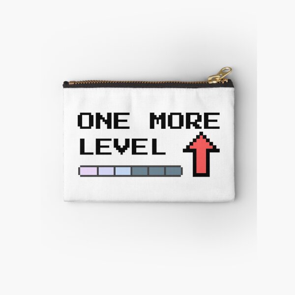 Item preview, Progress Bar Gamer – One More Level Motivational Design designed and sold by PHRASEandSTYLE.