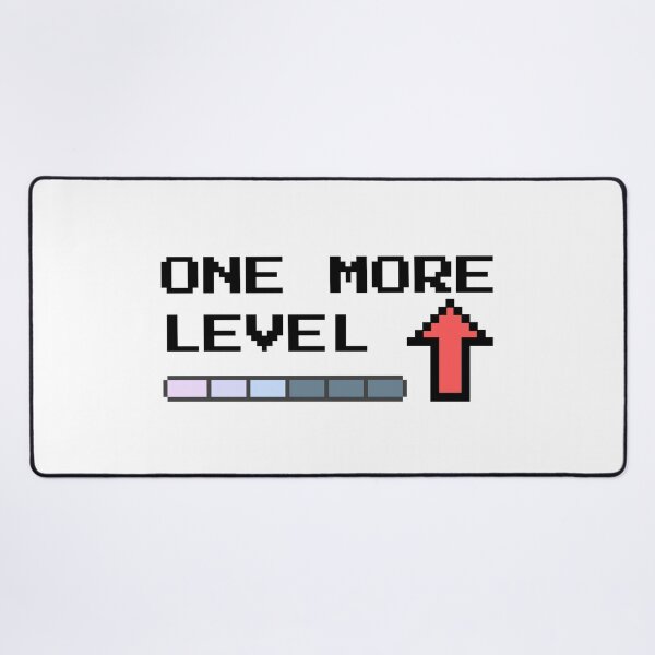 Item preview, Progress Bar Gamer – One More Level Motivational Design designed and sold by PHRASEandSTYLE.