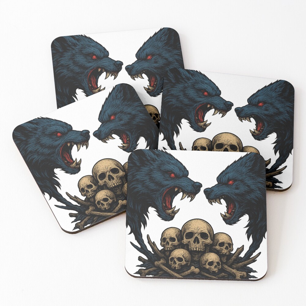 Item preview, Coasters (Set of 4) designed and sold by VivaThread.