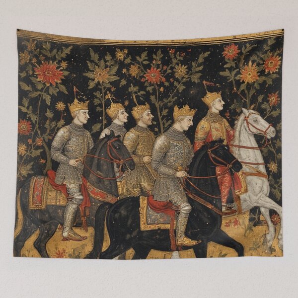 Item preview, Medieval Knights Art designed and sold by TheDarkWardrobe.