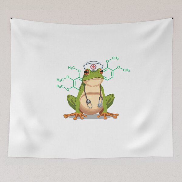 Item preview, Cute Cottagecore Frog With Job Illustration designed and sold by MarcelooArt.